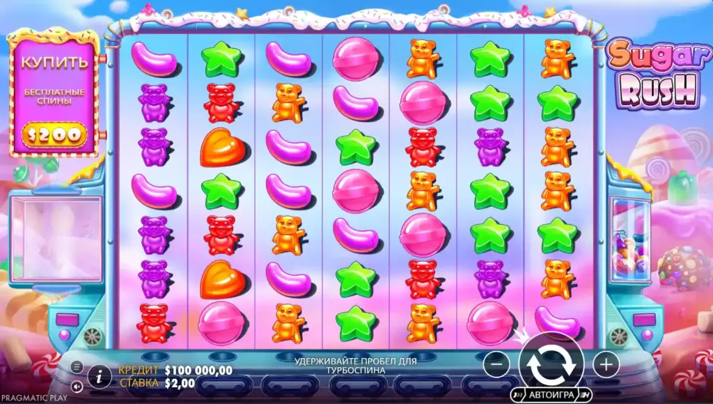 слот sugar rush